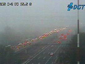 La niebla y la huelga complican el tráfico