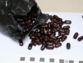 Acusado de ocultar 'coca' en falsos frijoles