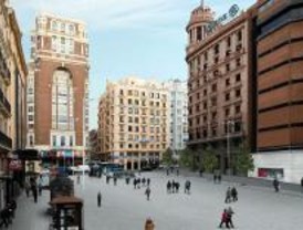 Los lectores de Madridiario piden crear un jardín en la peatonalización de Callao