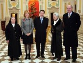 Recuperadas las pinturas barrocas de la sacristía del Convento de las Comendadoras