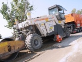 Las carreteras de Villanueva de Perales y Villamantilla, recicladas