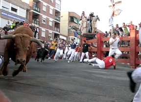Seis heridos leves en la segunda tanda de encierros de 'Sanse'