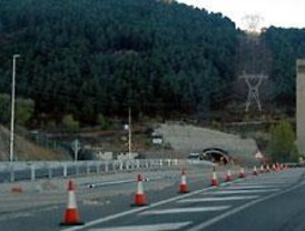 Abierto el túnel I de la A-6 en Guadarrama