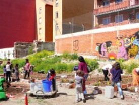 Mapa de los huertos urbanos madrileños