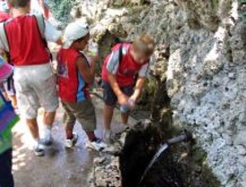 Colegios de la Sierra participan en una campaña sobre el ahorro de agua