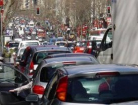 Hora punta complicada para el tráfico