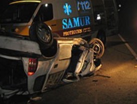 Muere un joven de 23 años tras salirse de la vía el coche que conducía en la M-605