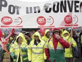 Más de 2.000 trabajadores de limpieza reivindican en Sol un salario digno