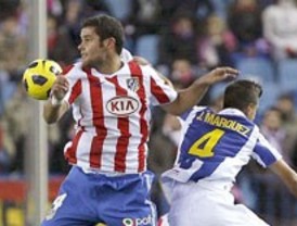 El Atlético cae y Quique la monta