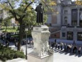 Largas colas en el Museo del Prado en los últimos días de Semana Santa