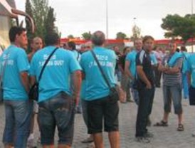 Trabajadores de Roca viajan a Barcelona para evitar el despido de 713 compañeros