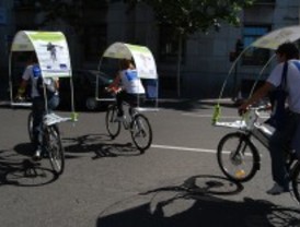 Madrid celebra la Semana de la Movilidad con bicis de alquiler y wifi en las paradas de autobús