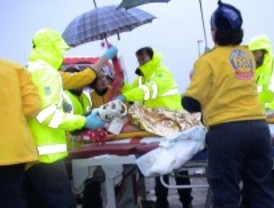 Herido grave tras electrocutarse al manipular una torre de alta tensión sin autorización