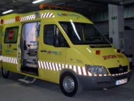 Herido grave un motorista al chocar con un coche en Lozoya