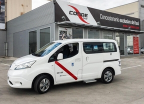 Nissan LEAF, el primer eléctrico homologado como taxi en Madrid
