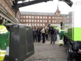 Nuevo plan de recogida de residuos para la Plaza Mayor