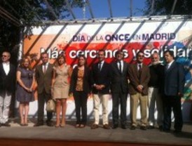 Más de mil personas con discapacidad visual celebran el Día de la Once en Arganda