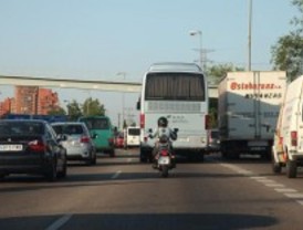 Varios accidentes dificultan la circulación en las carreteras