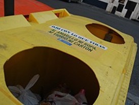 Madrid reduce la recogida de envases