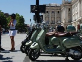 Madrid en vespa