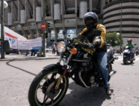 Una manifestación de motoristas recorre Madrid para pedir la custodia compartida