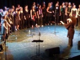 'Gospel' en el colegio San Juan Evangelista