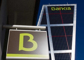Sede de Bankia en la plaza de Castilla situada en una de las Torres Kio