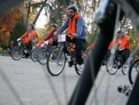 Más de 5.000 ciclistas recorren el centro de Madrid
