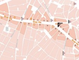 Nueva guía y plano comercial de Gran Vía