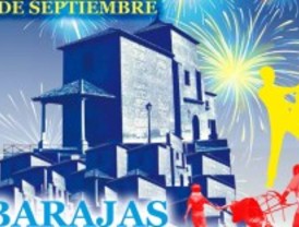 Juan Peña y Alameda Dosoulna en las fiestas de Barajas