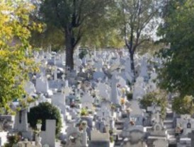 Denuncian robos de lápidas y crucifijos