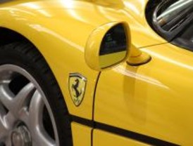 Exposición de Ferraris en el Centro Comercial Gran Vía de Hortaleza