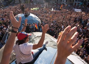 UGT podría trasladar algunas manifestaciones de Sol a Cibeles