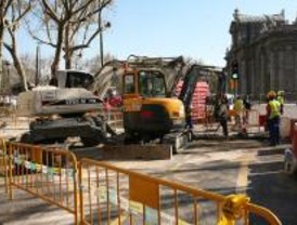 Serrano se corta al tráfico por sus obras de reforma