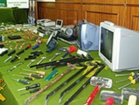 Cuatro detenidos por robar en viviendas mientras sus dueños dormían