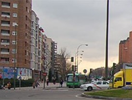 Nueva plataforma de autobús en Usera