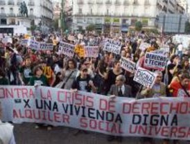 'V de Vivienda' se manifiesta por la vivienda digna