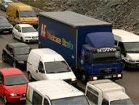 Muchos camiones circulan ilegalmente por los túneles de la M-30