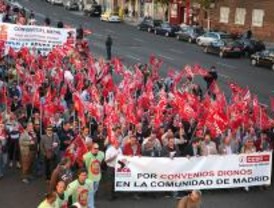 UGT amenaza con una huelga general si no se aprueba el convenio del sector