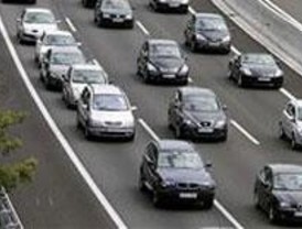 Nivel amarillo en la carretera de Andalucía a su paso por Pinto