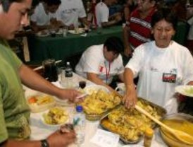 La comunidad peruana de Madrid celebra su fiesta nacional
