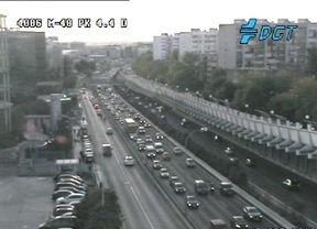 12 kilómetros de retenciones en la M-40