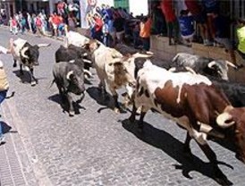 Muere un espectador en el encierro de Campo Real al ser arrollado por un toro