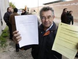 Suspendida la demolición de un edificio en la Cañada Real