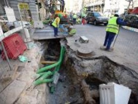 Más cortes por las obras de Serrano este lunes
