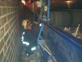 Fallece un trabajador en Alcalá de Henares tras quedar atrapado en una cinta transportadora