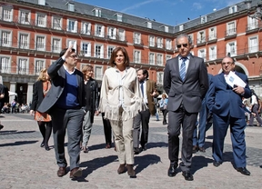 La primera fase de las obras de Plaza Mayor, para finales de 2015