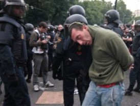 Los detenidos el 25-S declaran en Plaza de Castilla