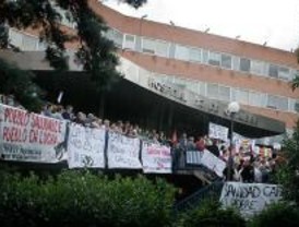 Manifestación en el 12 de Octubre contra la privatización de la sanidad