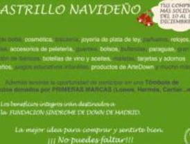 La Fundación Síndrome de Down propone un mercadillo de Navidad